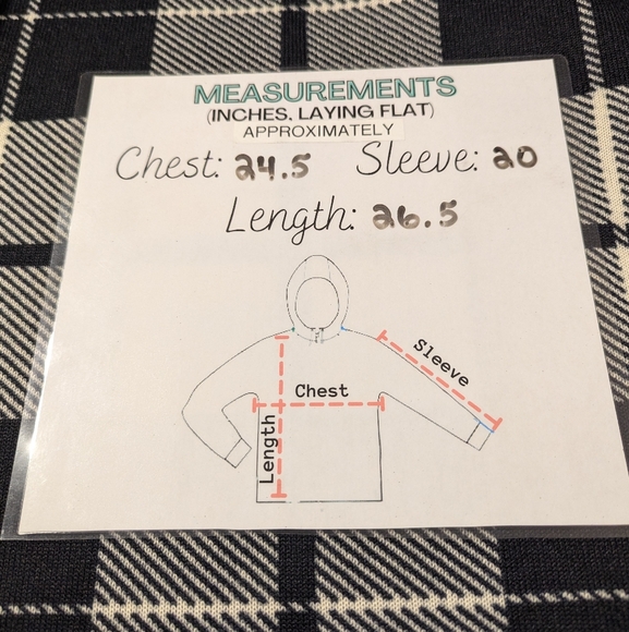 St. John's Bay Plaid Hooded Top Size XL - Picture 8 of 8